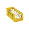 Global Industrial Storage Bin, Plastic, Yellow, 4 in H 269688YL - alternate 2